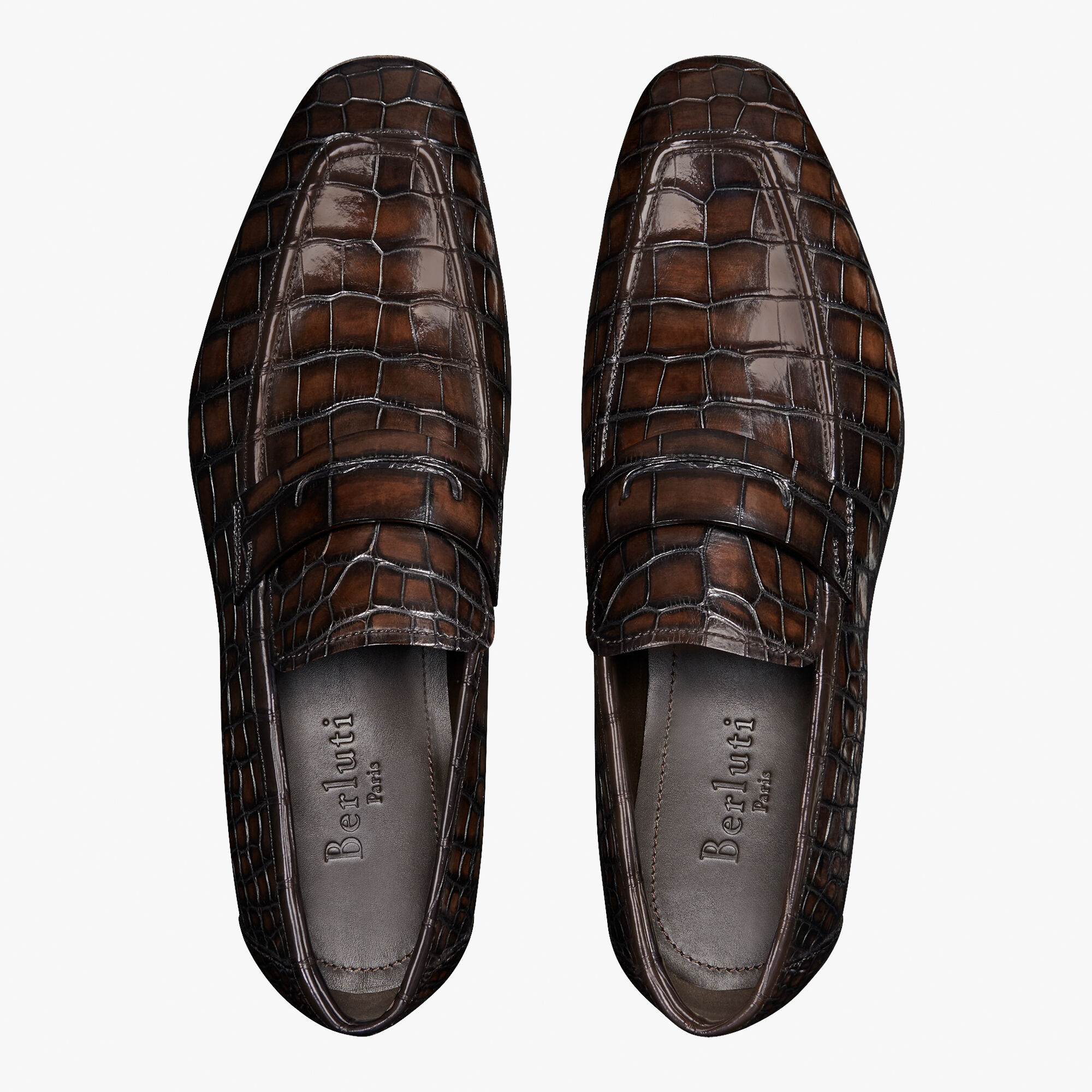 berluti alligator shoes