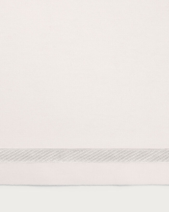 Polo avec Broderie B-Thabor, Off White, hi-res