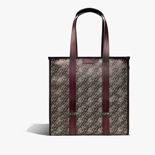 Cabas De Voyage Toile Marbeuf托特包, DARK BROWN + MADURO, hi-res