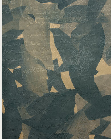 スエードディテール カモフラージュ ミリタリー オーバーシャツ, Green Camo Shoes, hi-res