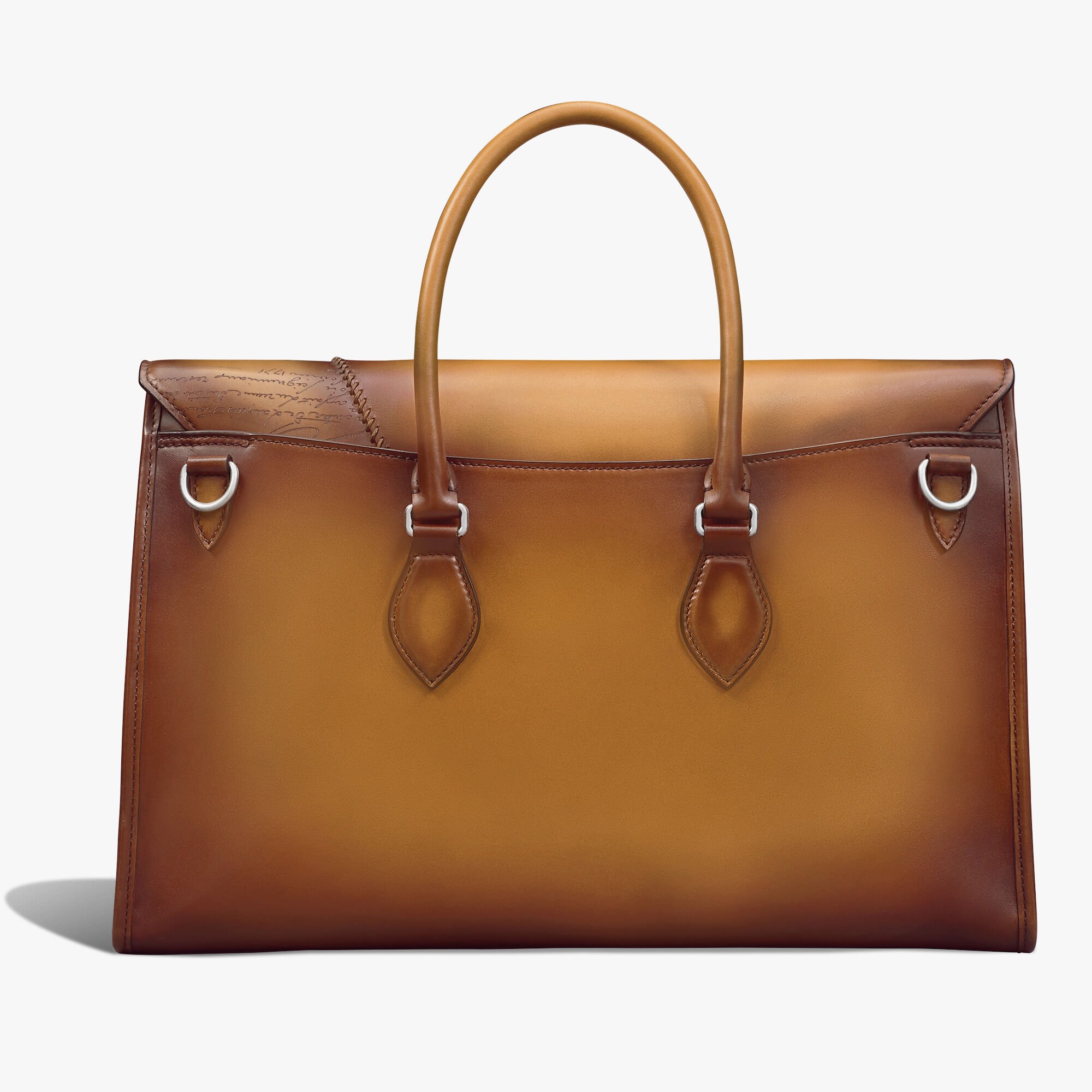 E'mio Scritto Leather Briefcase | Berluti US