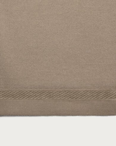 B Thabor エンブロイダリー 半袖クルーネック, Sepia, hi-res