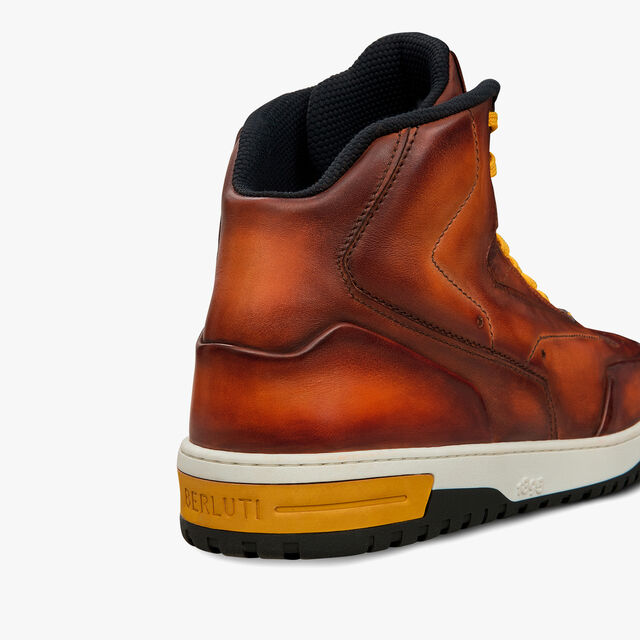 Playoff Leather Sneaker, HONEY, hi-res 5