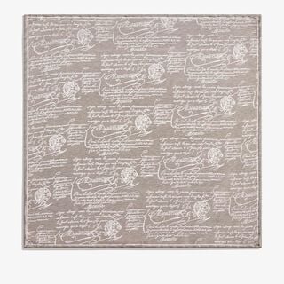 オールオーバー スクリット ハンカチーフ リネンエフェクト, WARM BEIGE, hi-res