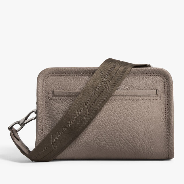 Journalier Xs Leather Messenger, TAUPE, hi-res 3