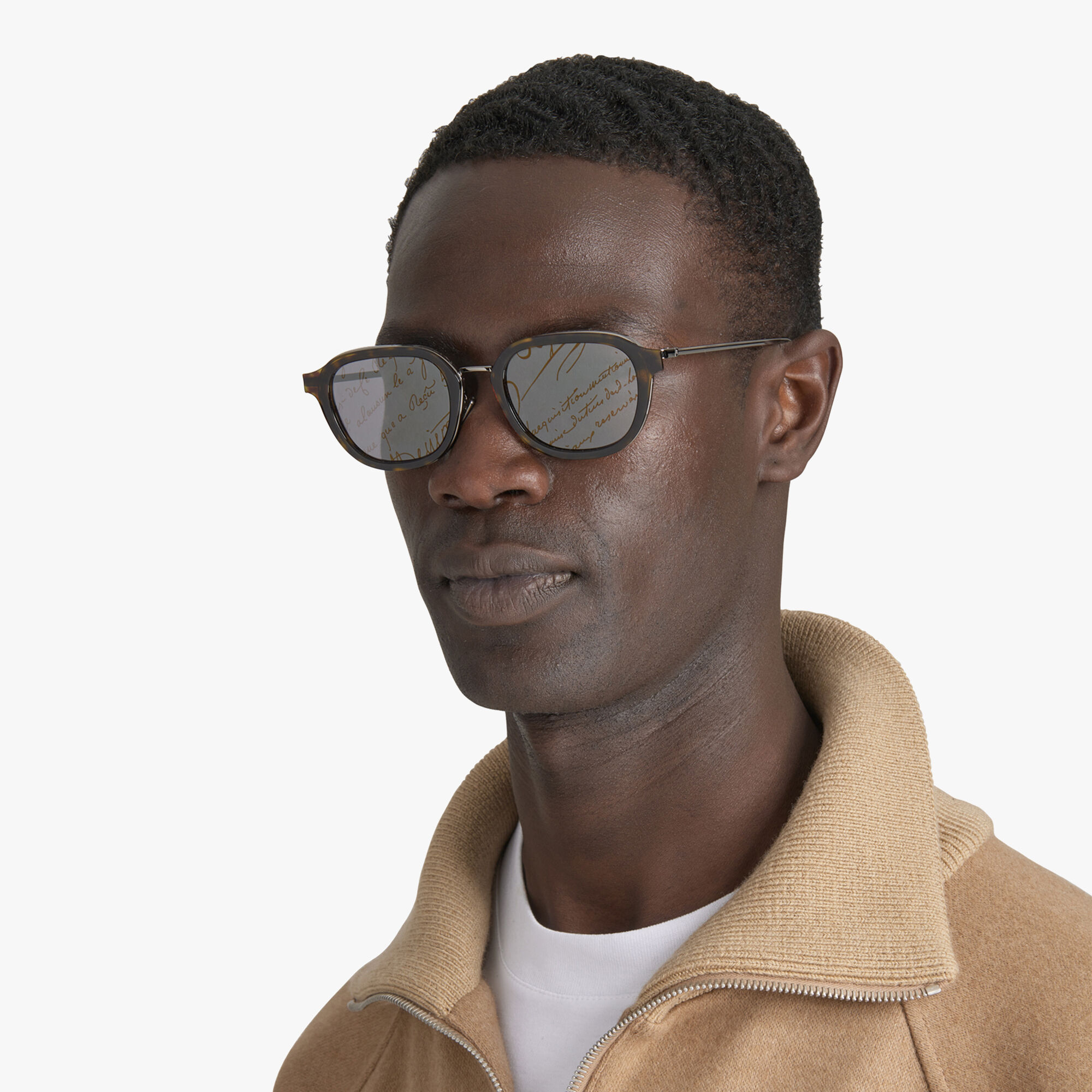 Equinox Metal And Acetate Sunglasses Berluti CZ