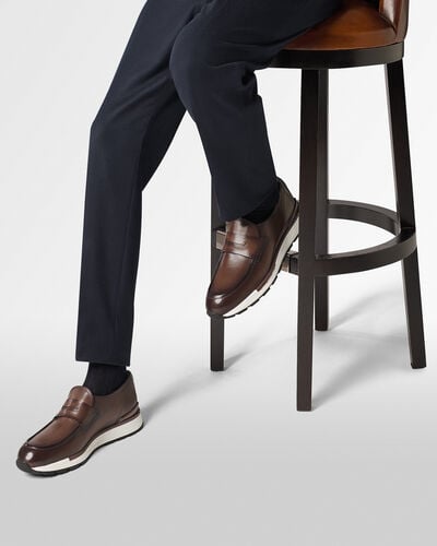 Fast Track Loafer, Marrone Intenso, hi-res