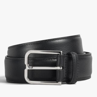 Ceinture Essence 35 mm En Cuir De Veau Grainé Ceinture Essence 35 mm En Cuir De Veau Grainé