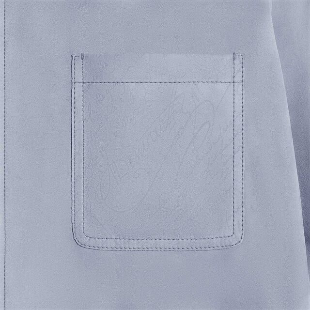 Surchemise En Suède, PALE BLUE, hi-res 6