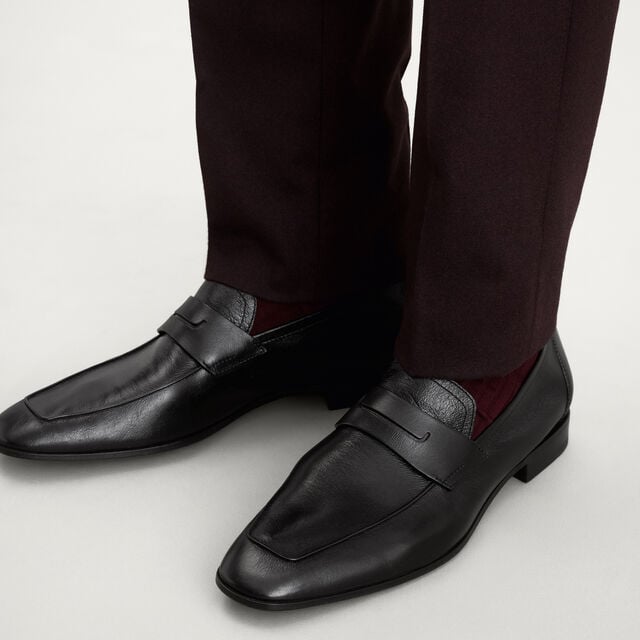 Mocassin Lorenzo En Kangourou, NERO, hi-res 2