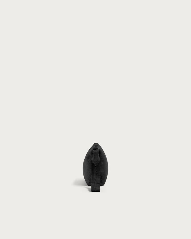 Toujours Soft Zipped Pouch, Deep Black, hi-res