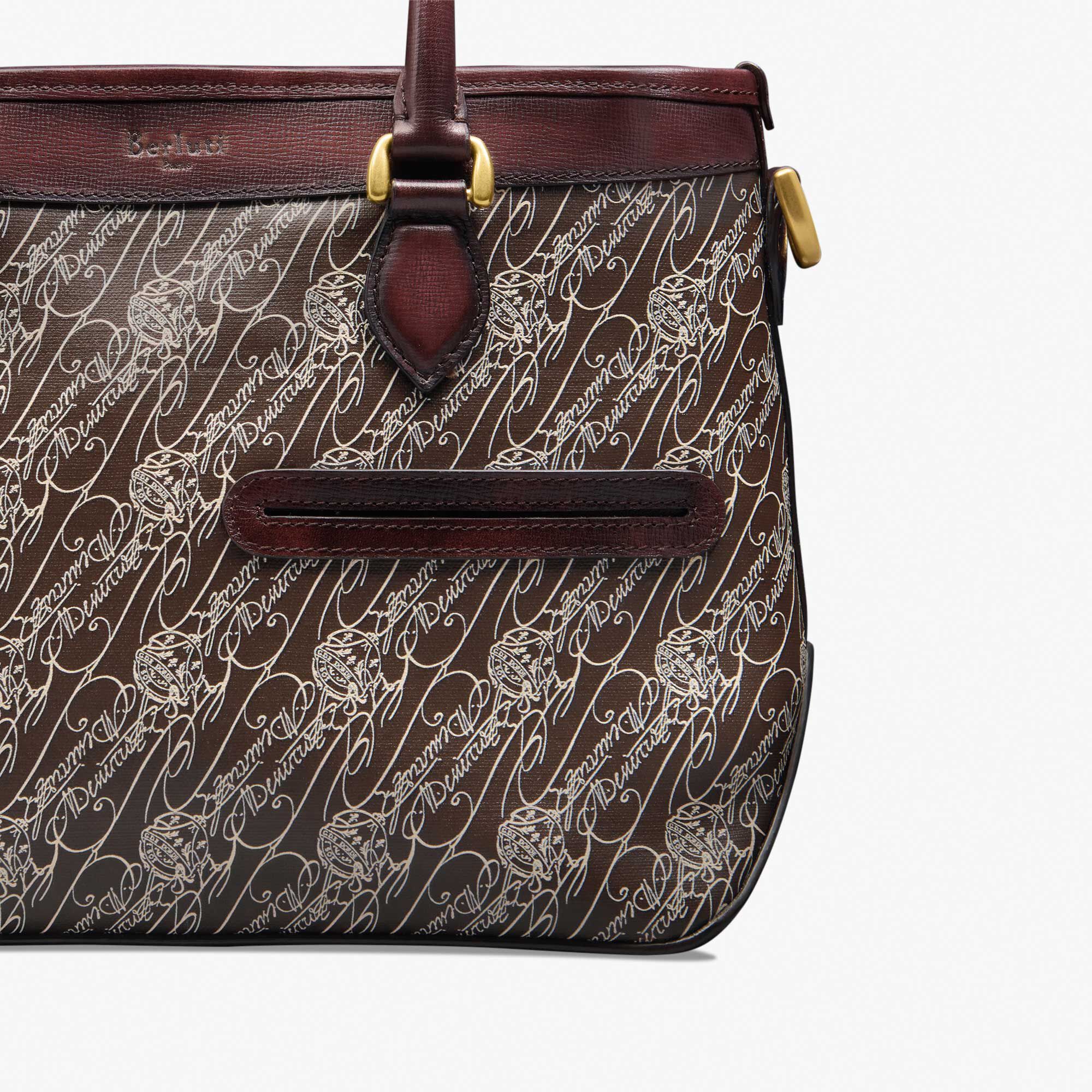 新品 ベルルッティ ショルダー バッグ ブルス トワル マルブフ