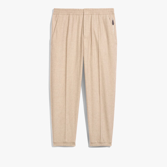 Cashmere Stretch Joggpants, WARM BEIGE, hi-res 1