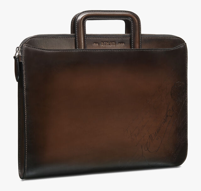Lift Scritto Leather Briefcase, TDM INTENSO, hi-res 2