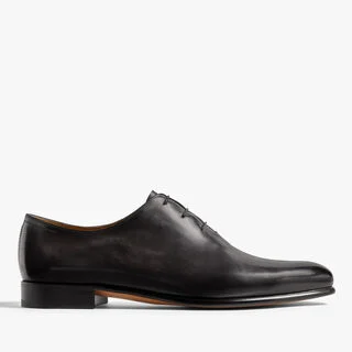 Richelieu Alessandro Galet En Cuir, NERO GRIGIO, hi-res
