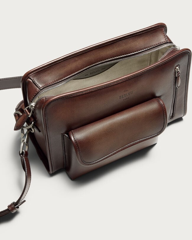 Journalier Multipockets Messenger, Soft Brown, hi-res