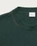 Cashmere Crewneck with Leather Braiding Details, Green, Image 1