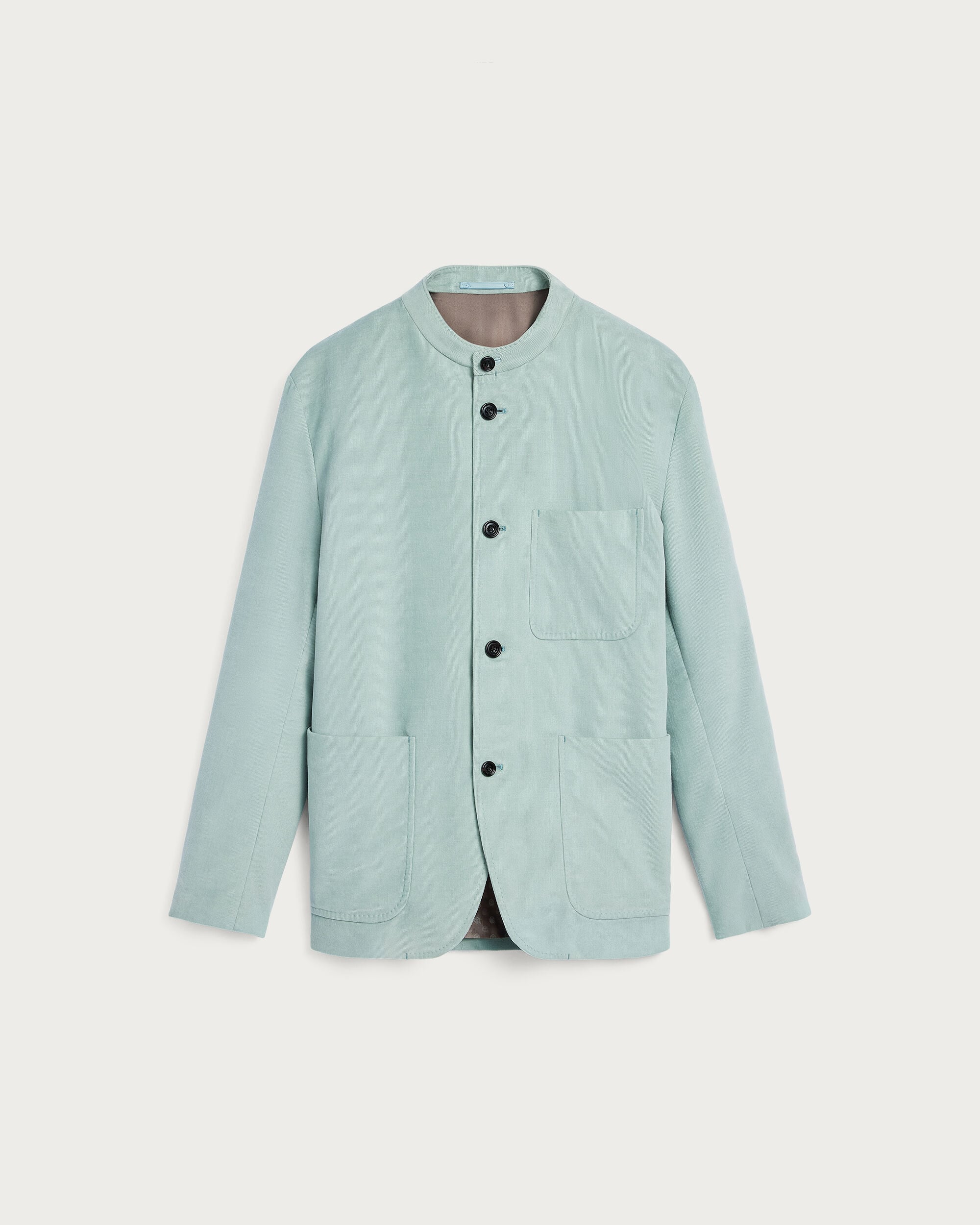 Cotton Corduroy Foresti&egrave;re Jacket, Duck Egg, hi-res