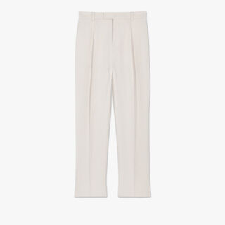 Linen Pleated Trousers, SAND LINEN, hi-res