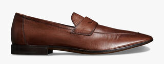 Lorenzo Kangaroo Leather Loafer, TABACCO, hi-res