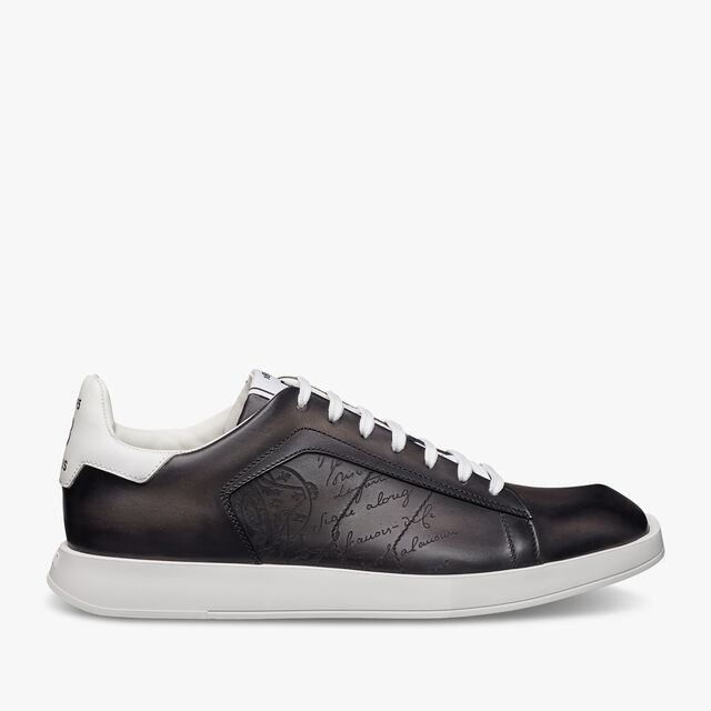 Stellar Scritto Leather Sneaker, FLANEL, hi-res 1