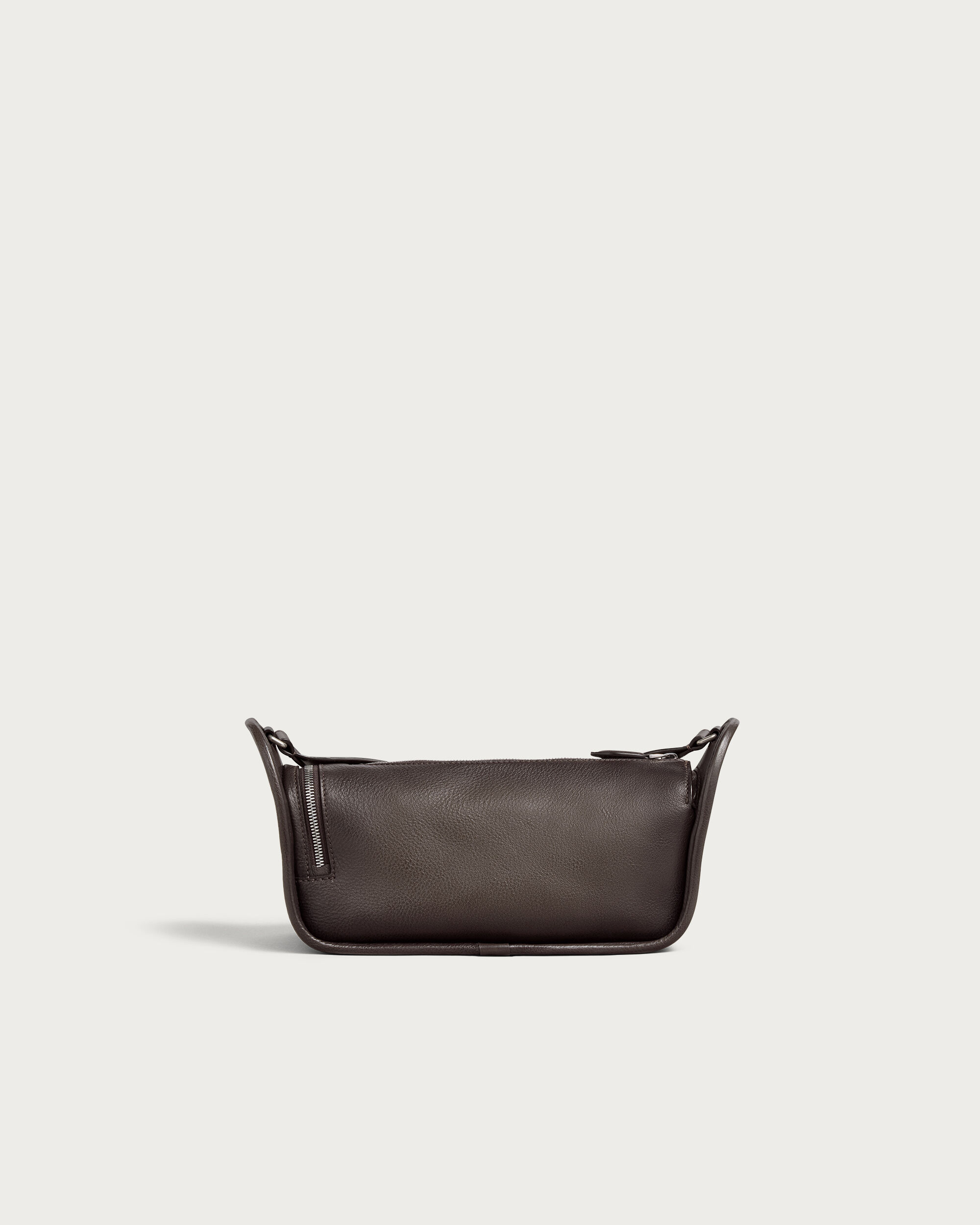 P&eacute;riple Side Zip Messenger, Grey, hi-res