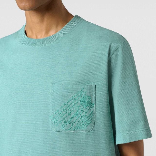 Milleraies T-shirt, DEEP TEAL GREEN, hi-res 3