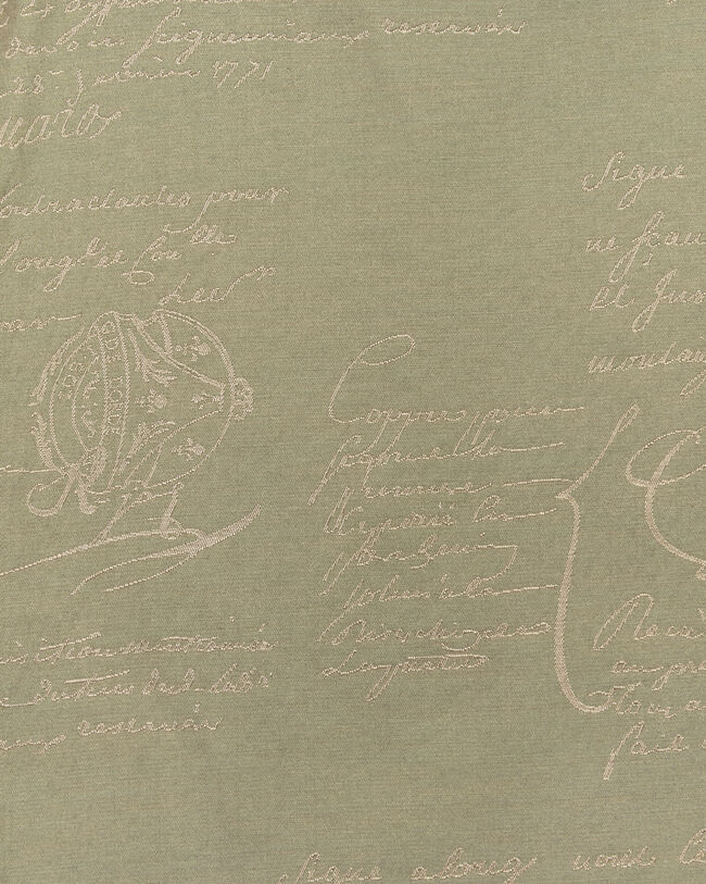 Chemise Andy Motif Scritto, Salvia, hi-res