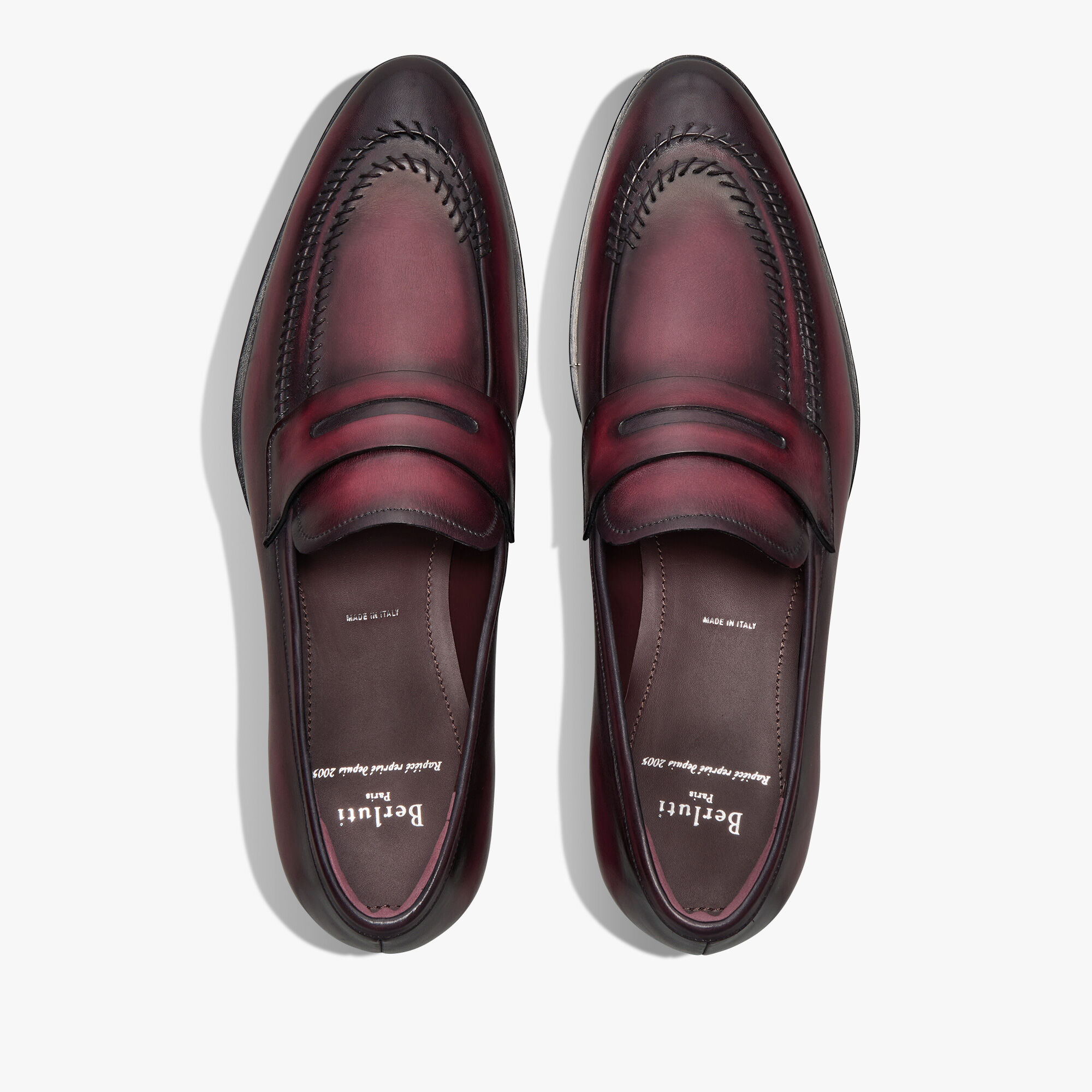 Rapiécé-Reprisé Leather Loafer | Berluti US