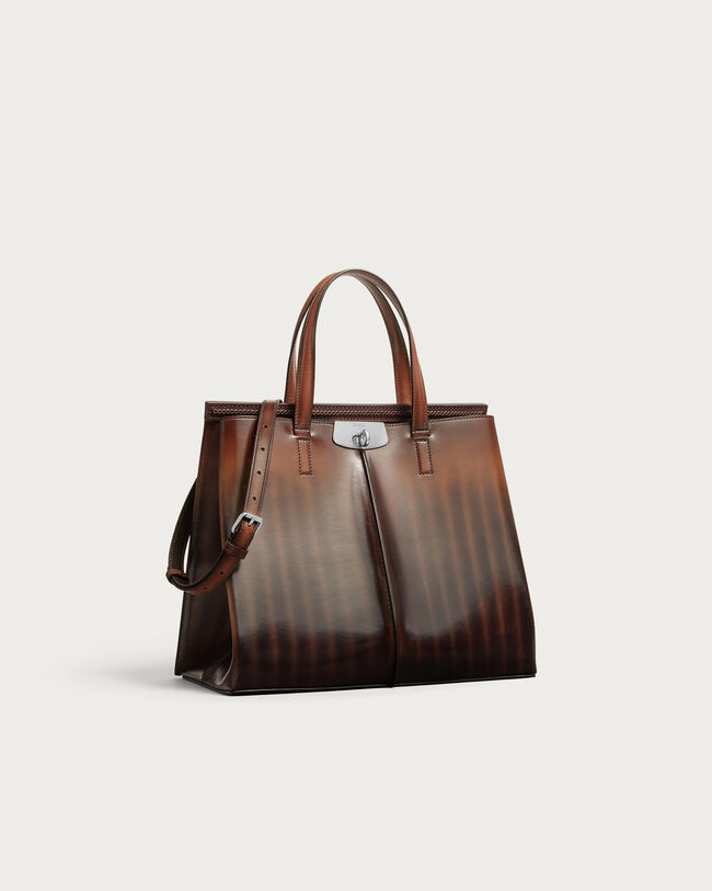 Luti 38 Tote Bag, Marrone & Nero, hi-res