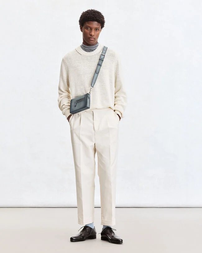 Sac Bandouli&egrave;re Un Jour De Poche, Bleu Brume, hi-res