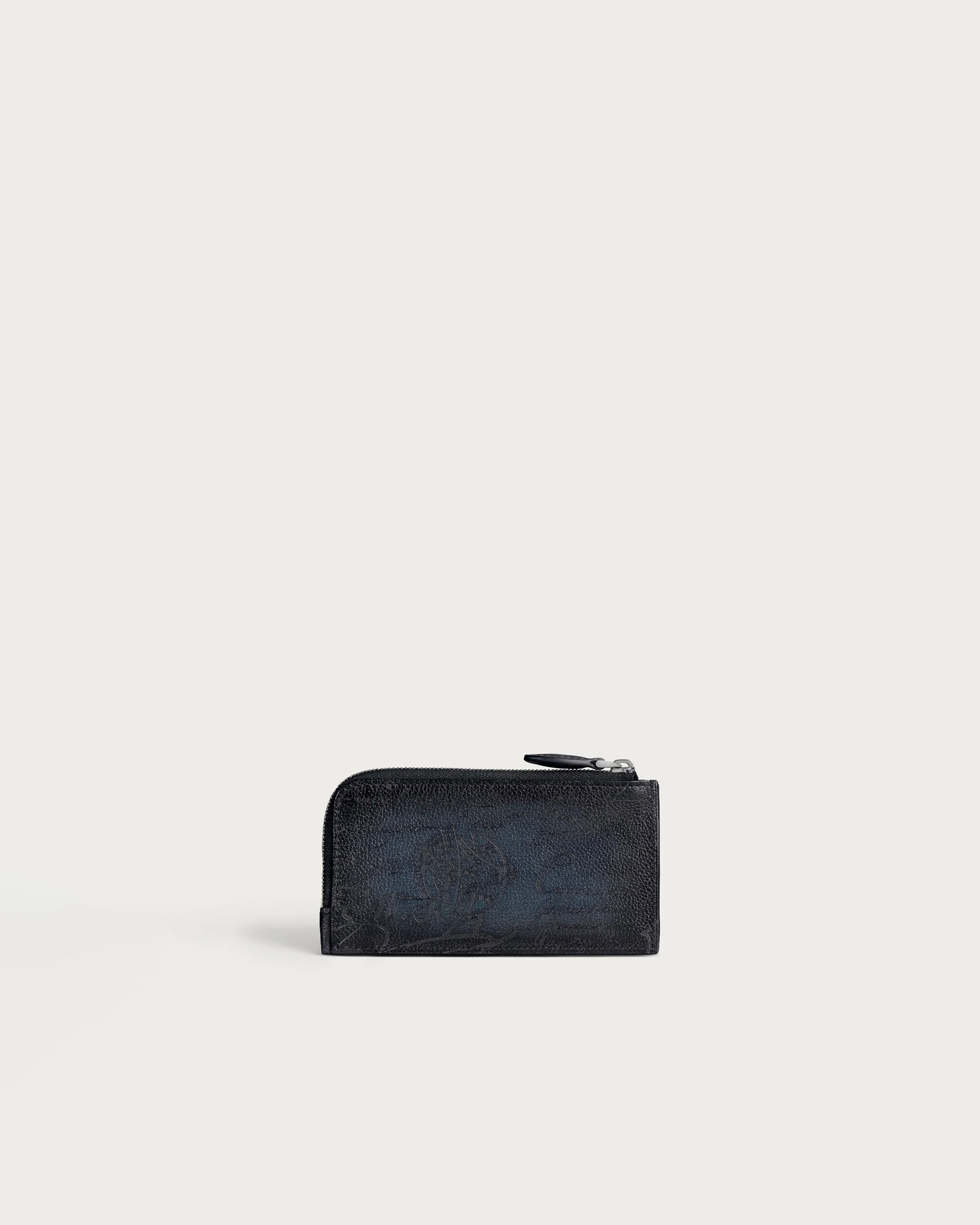 Koa Maxi Zipped Card Holder, Indigo Denim, hi-res