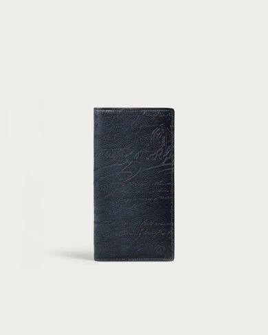 サンタル フラップ ロングウォレット, Indigo Denim, hi-res
