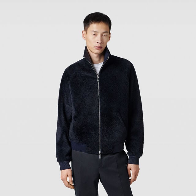 Deer & Shearling Reversible Tracksuit, COLD NIGHT BLUE, hi-res 9