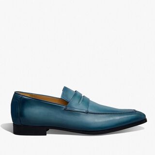 Andy Démesure Flex Leather Loafer, DARK STONE DENIM, hi-res