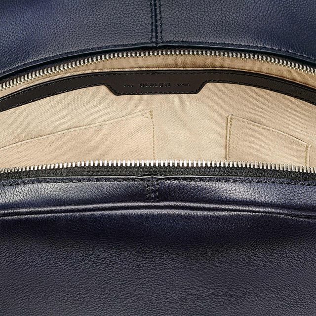 Time Off Scritto Leather Backpack, INDIGO DENIM, hi-res 7