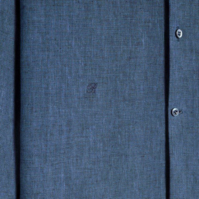 军装青年布衬衫, BLEU DE SMALT, hi-res 6