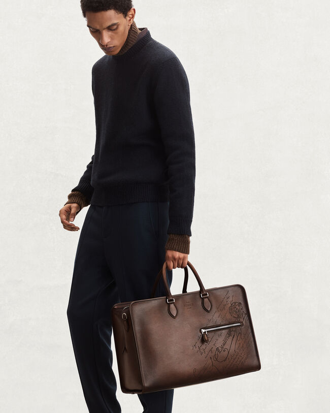 Overnight旅行袋, Soft Brown, hi-res