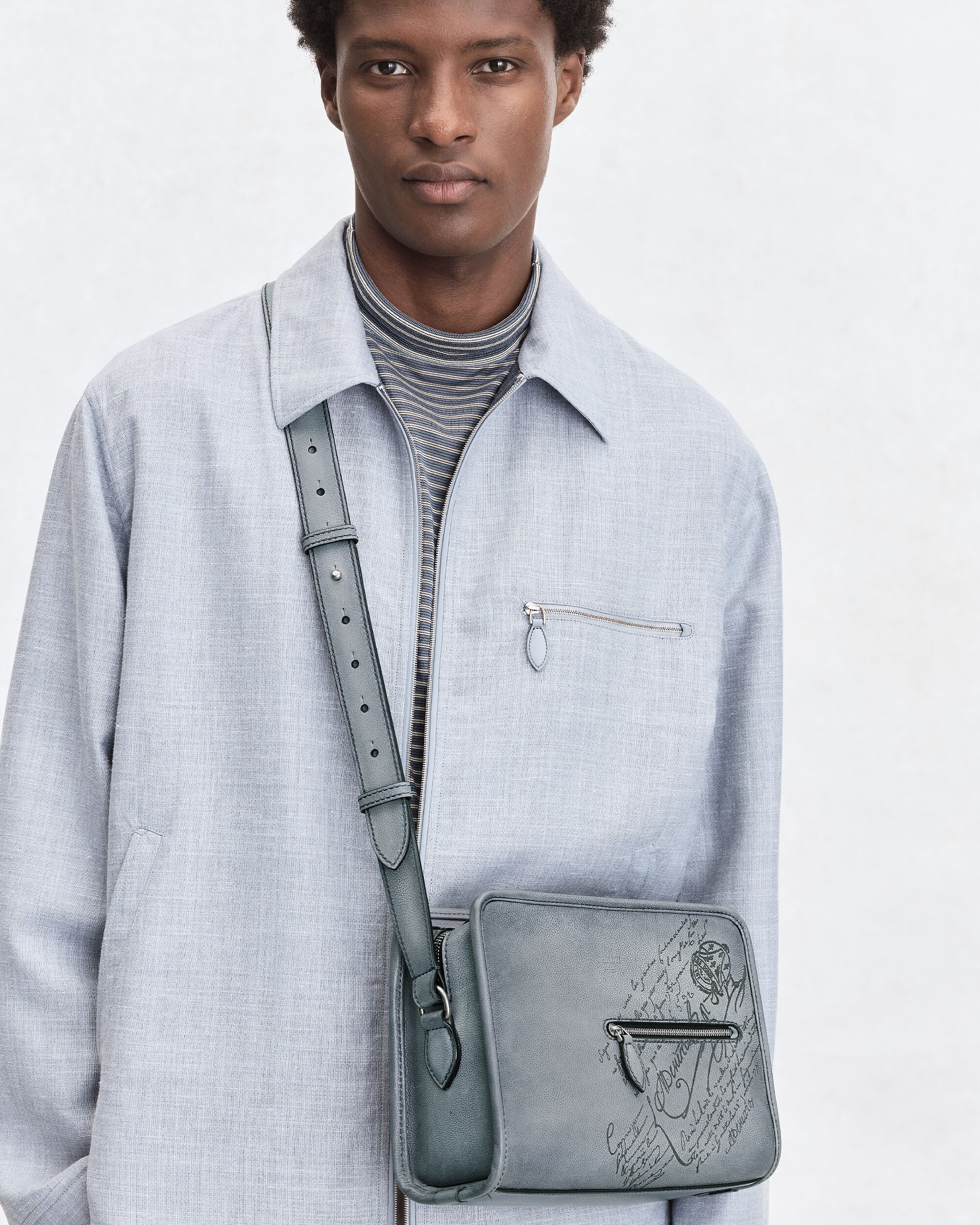 Journalier邮差包, Bleu Brume, hi-res