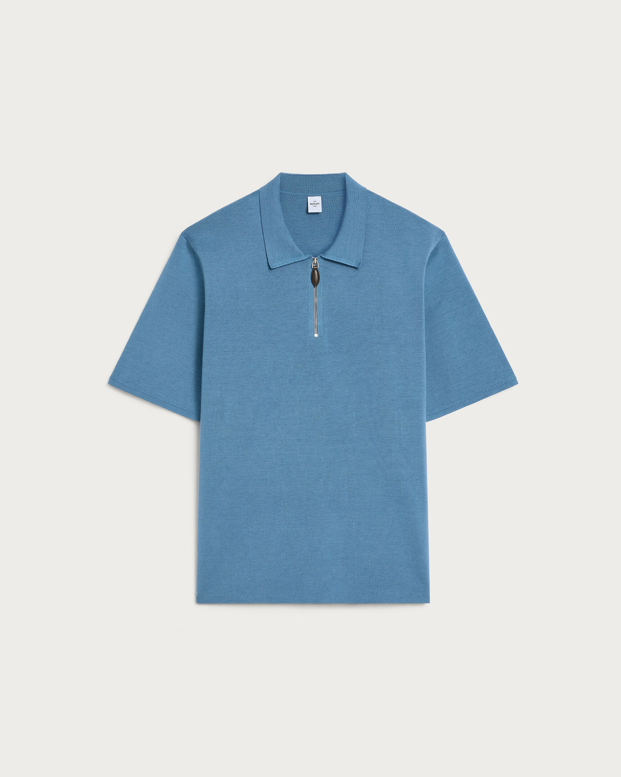 Polo with Leather Zip-puller | Berluti DE