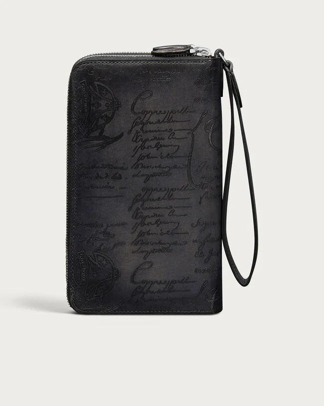 タリ マキシウォレット, Nero Grigio, hi-res