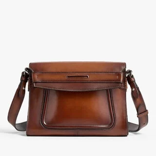 Andy Crossbody Leather Messenger, CACAO INTENSO, hi-res