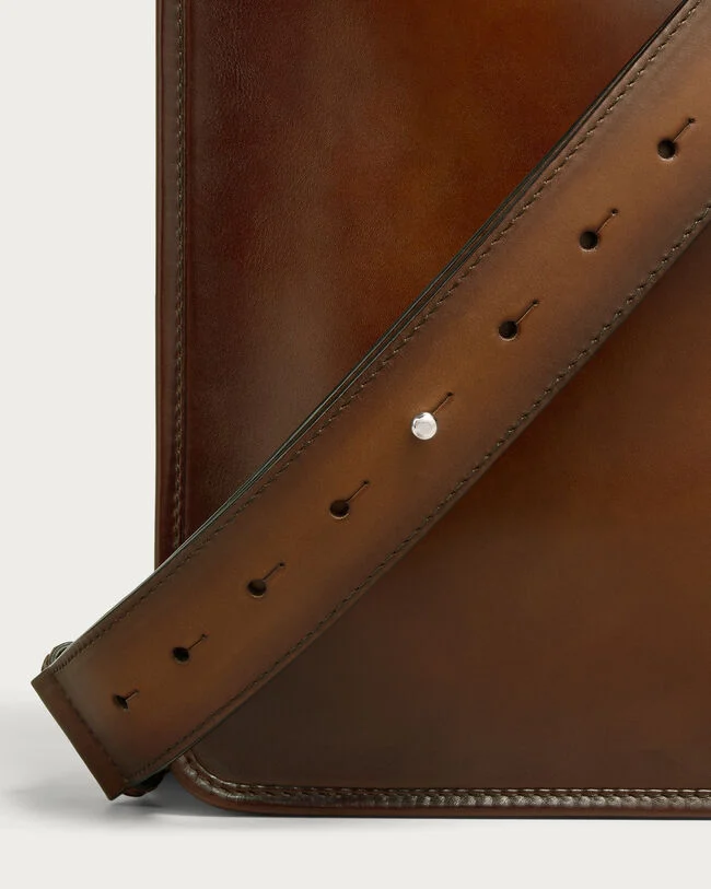 Deux Jours Briefcase, Cacao Intenso, hi-res