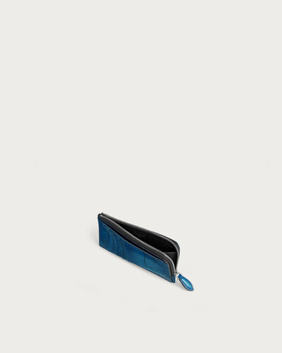 Koa Maxi Zipped Card Holder, Gasoline, hi-res