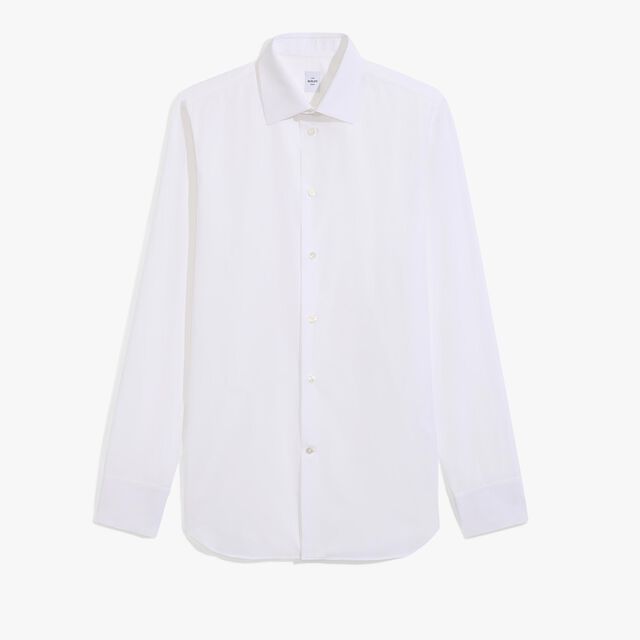 Chemise Alessandro En Popeline De Coton, PAPER WHITE, hi-res 1