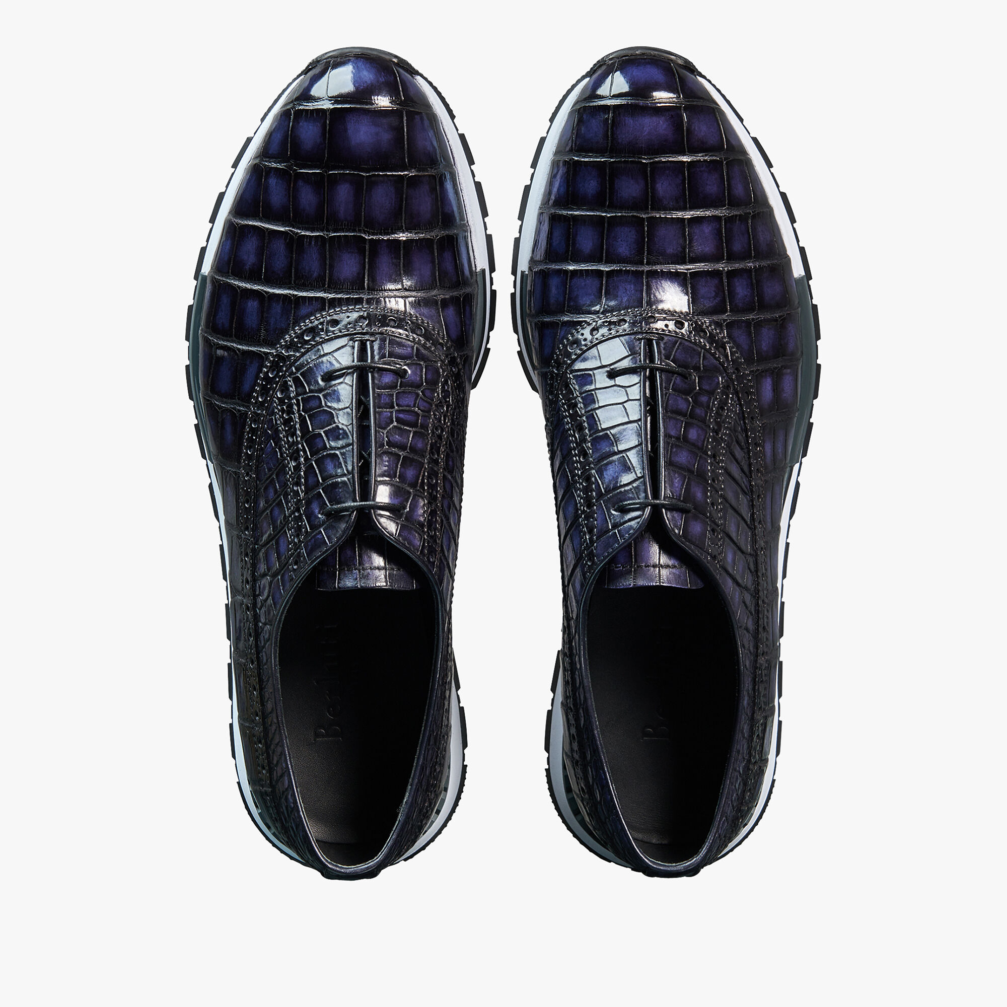 Fast Track Torino Alligator Leather Sneaker Berluti HK