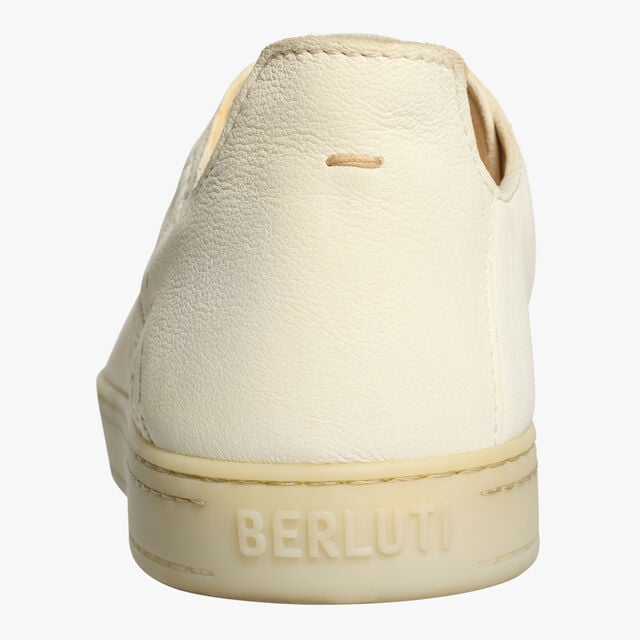 Sneaker Eden En Cuir Scritto, WHITE, hi-res 8
