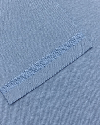 B-Thabor Embroidery Short-Sleeves Crewneck, Dark Woad, hi-res