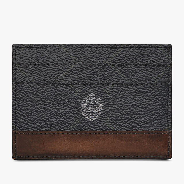 Drive Canvas and Leather Card Holder, BLACK + TDM INTENSO, hi-res 2