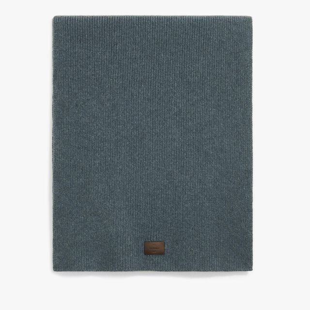 Cashmere Scarf, DEEP EMRALD BLUE, hi-res 2